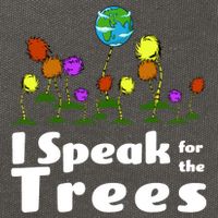 I Speak For The Trees Cotton Canvas Backpack