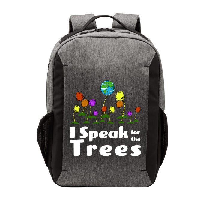 I Speak For The Trees Vector Backpack