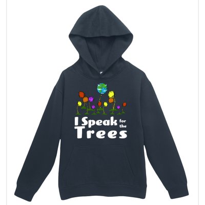 I Speak For The Trees Urban Pullover Hoodie