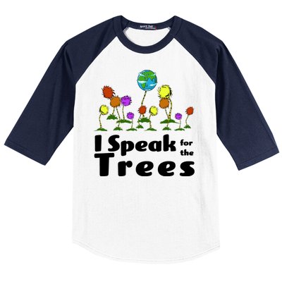 I Speak For The Trees Baseball Sleeve Shirt