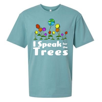 I Speak For The Trees Sueded Cloud Jersey T-Shirt