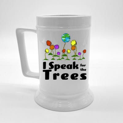 I Speak For The Trees Beer Stein