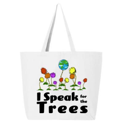 I Speak For The Trees 25L Jumbo Tote