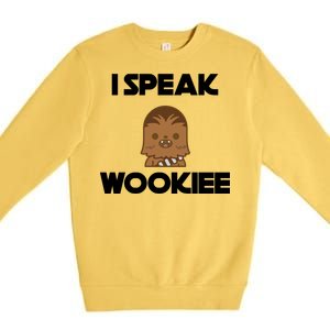 I Speak Wookiee Premium Crewneck Sweatshirt