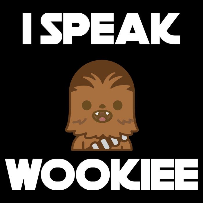 I Speak Wookiee Doggie Tank