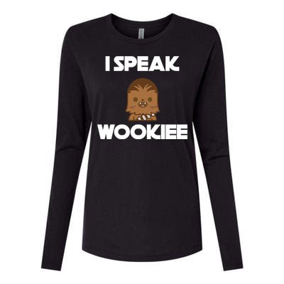 I Speak Wookiee Womens Cotton Relaxed Long Sleeve T-Shirt