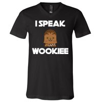 I Speak Wookiee V-Neck T-Shirt