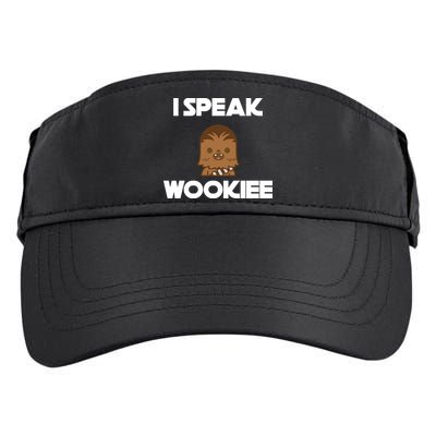 I Speak Wookiee Adult Drive Performance Visor