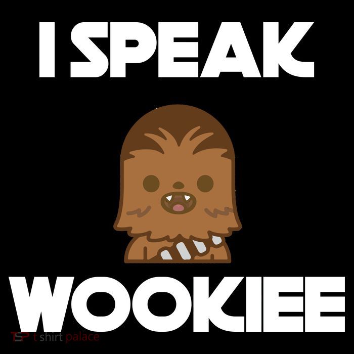 I Speak Wookiee 16 in Basic Backpack