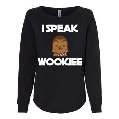 I Speak Wookiee Womens California Wash Sweatshirt