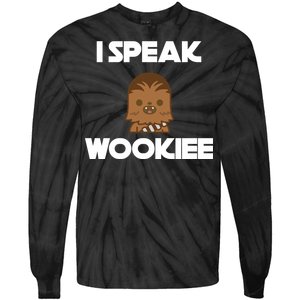 I Speak Wookiee Tie-Dye Long Sleeve Shirt