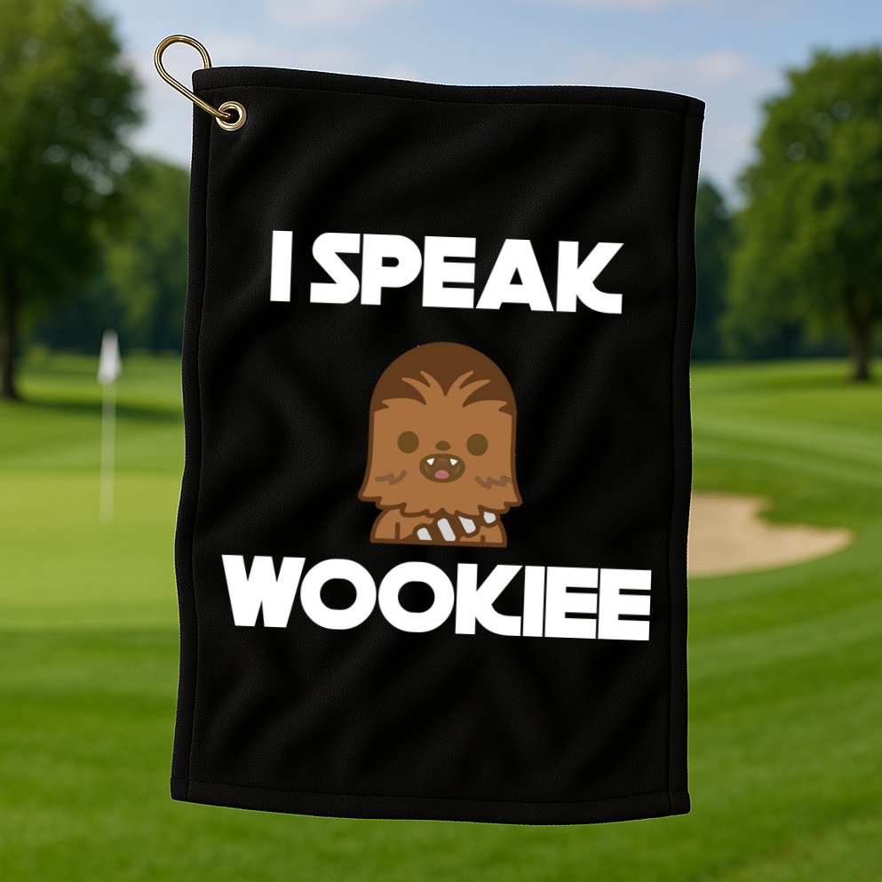 I Speak Wookiee Golf Towel