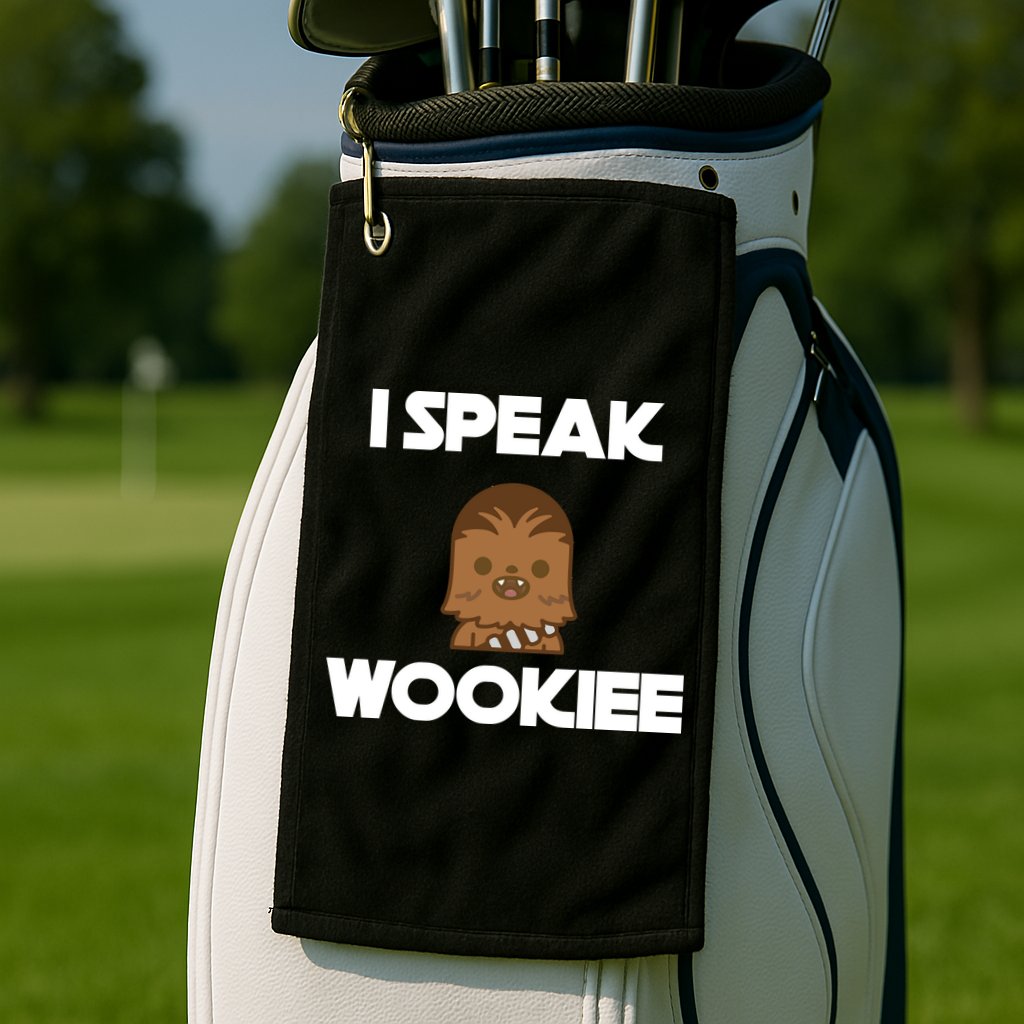 I Speak Wookiee Golf Towel