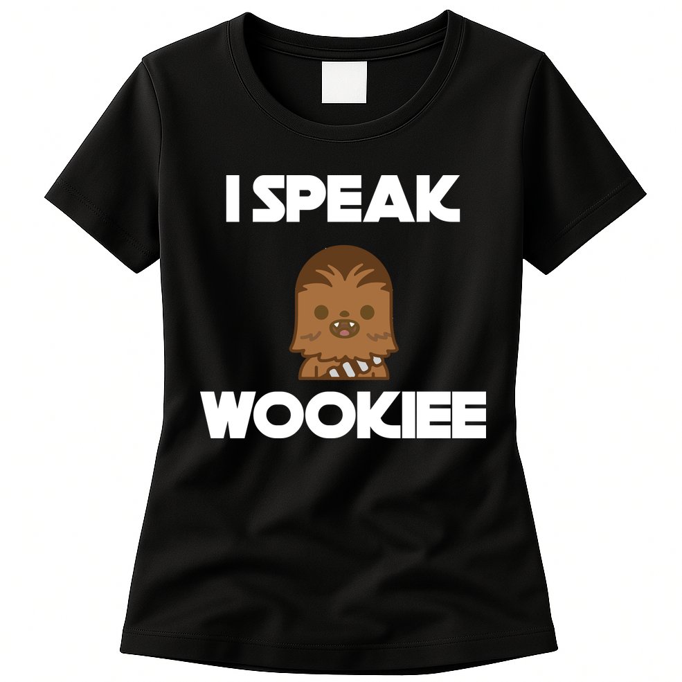 I Speak Wookiee Womens T-Shirt
