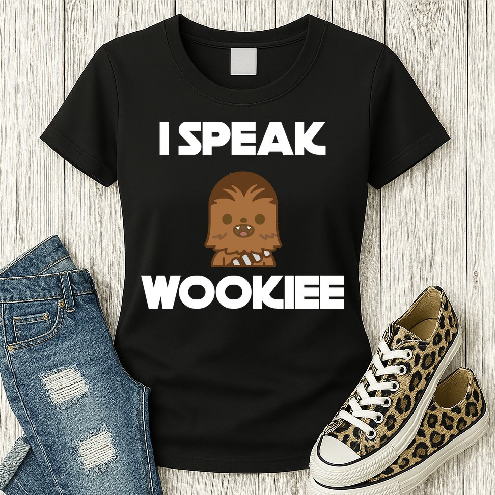 I Speak Wookiee Womens T-Shirt