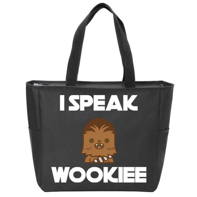I Speak Wookiee Zip Tote Bag