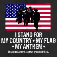 I Stand For My Country Flag My Anthem Adult Drive Performance Visor