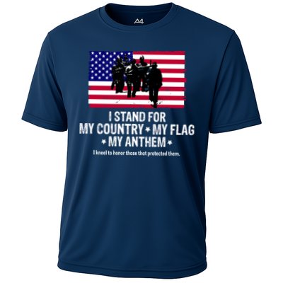 I Stand For My Country Flag My Anthem Performance Shirt
