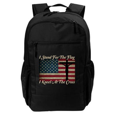 I Stand For The Flag And Kneel For The Cross Backpack
