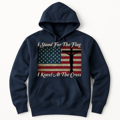 I Stand For The Flag And Kneel For The Cross Hoodie