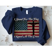 I Stand For The Flag And Kneel For The Cross Sweatshirt