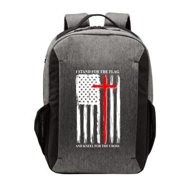 I Stand For the Flag And Kneel For The Cross Flag Vector Backpack