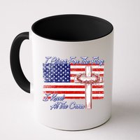 I Stand For The Flag I Kneel For The Cross Crown Of Thorns Mug