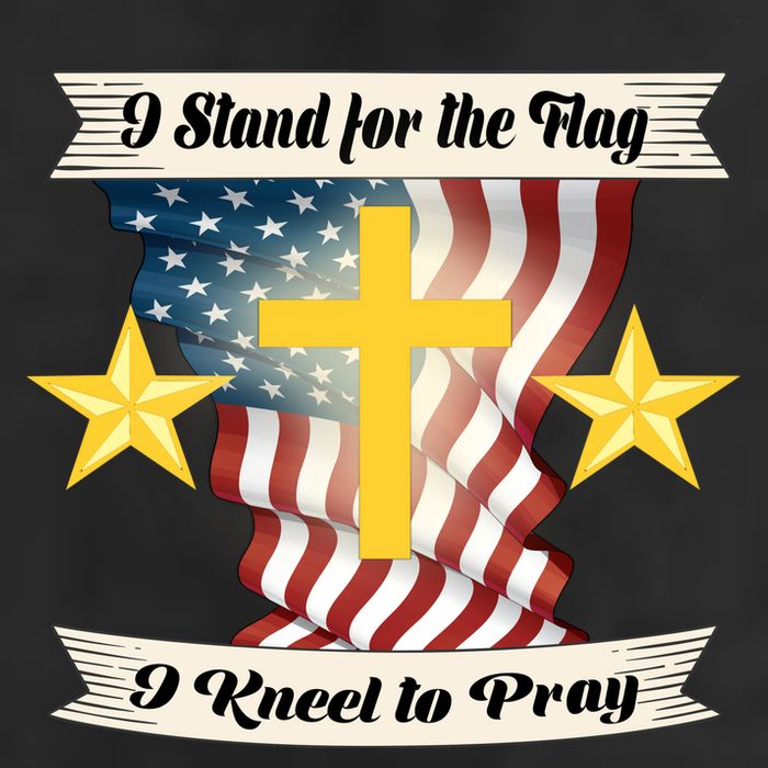 I Stand For The Flag I kneel To Pray America Adult Drive Performance Visor