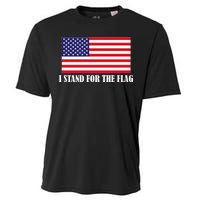 I Stand For The Flag USA National Anthem Cooling Performance Crew T-Shirt