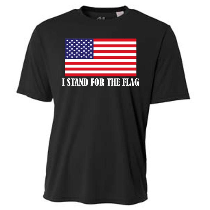 I Stand For The Flag USA National Anthem Cooling Performance Crew T-Shirt