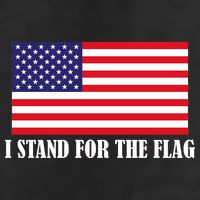 I Stand For The Flag USA National Anthem Adult Drive Performance Visor
