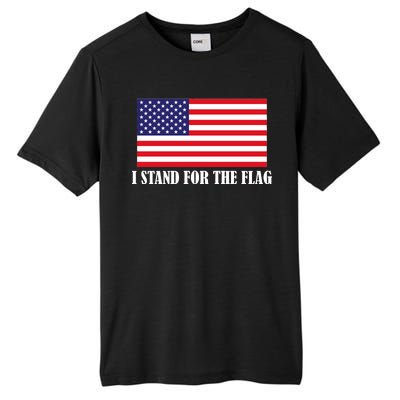 I Stand For The Flag USA National Anthem Tall Fusion ChromaSoft Performance T-Shirt