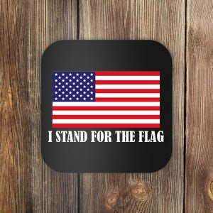 I Stand For The Flag USA National Anthem Coaster