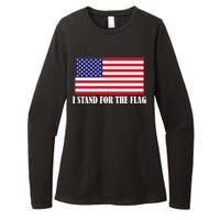 I Stand For The Flag USA National Anthem Womens CVC Long Sleeve Shirt