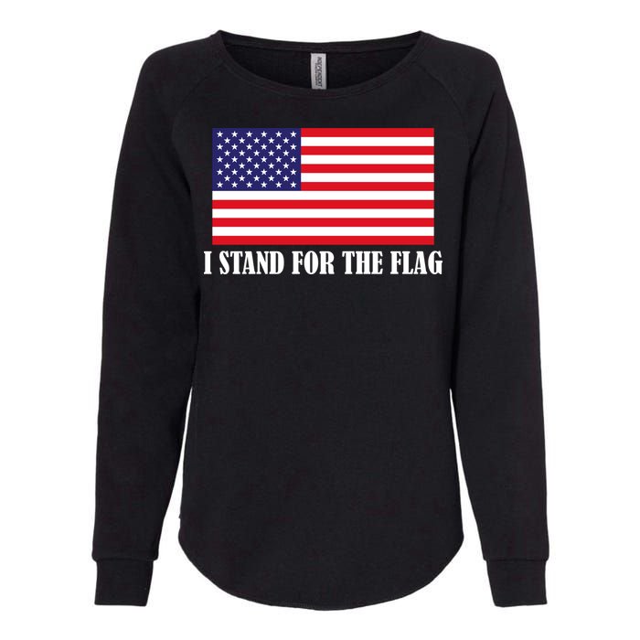 I Stand For The Flag USA National Anthem Womens California Wash Sweatshirt