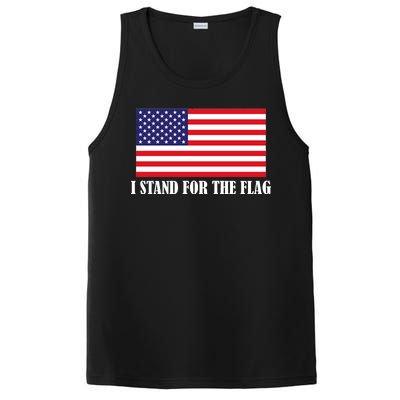 I Stand For The Flag USA National Anthem PosiCharge Competitor Tank