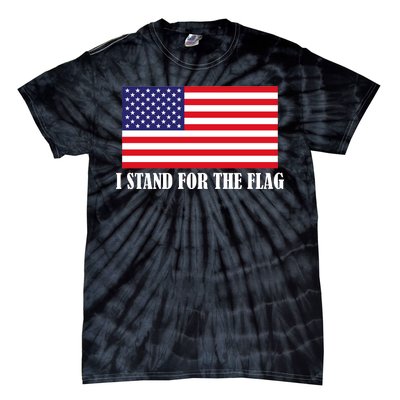 I Stand For The Flag USA National Anthem Tie-Dye T-Shirt