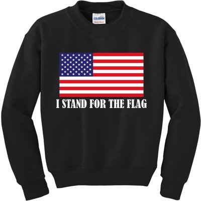 I Stand For The Flag USA National Anthem Kids Sweatshirt