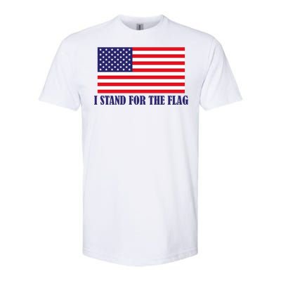 I Stand For The Flag USA National Anthem Softstyle CVC T-Shirt