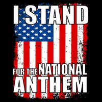 I Stand For The National Anthem Backpack