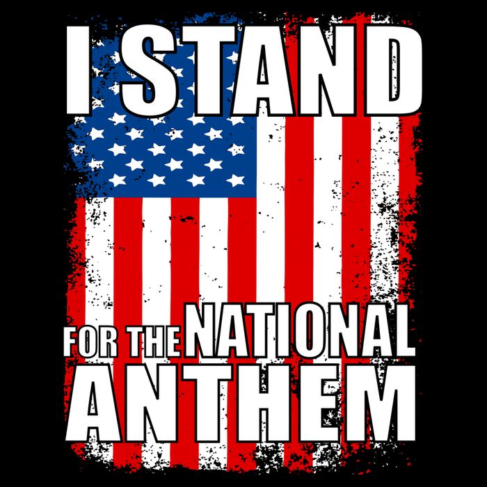 I Stand For The National Anthem Backpack