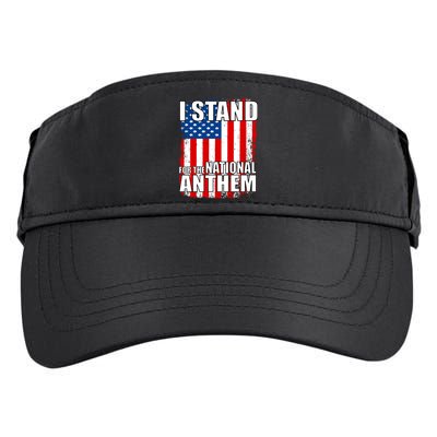 I Stand For The National Anthem Adult Drive Performance Visor