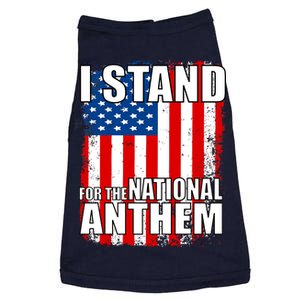 I Stand For The National Anthem Doggie Tank