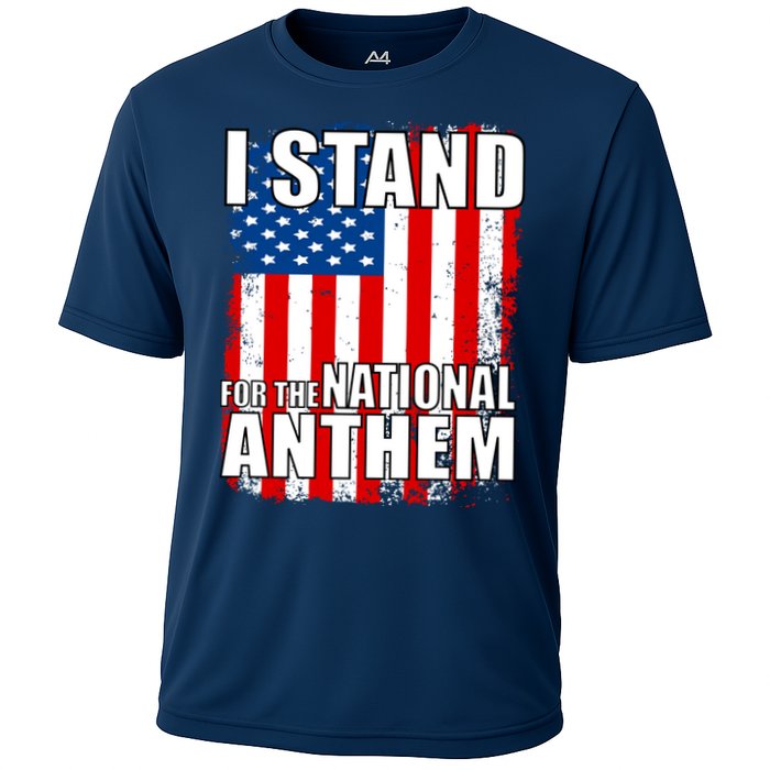 I Stand For The National Anthem Cooling Performance Crew T-Shirt
