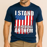 I Stand For The National Anthem Cooling Performance Crew T-Shirt