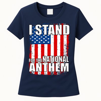 I Stand For The National Anthem Womens T-Shirt