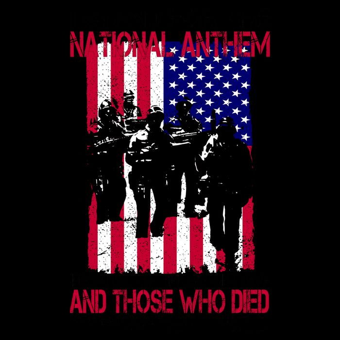 I Stand For The National Anthem Defending This Country Mug
