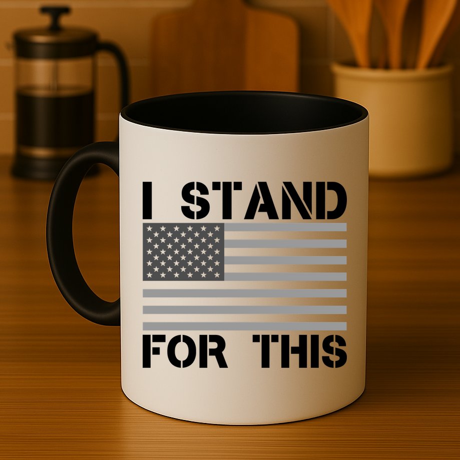 I Stand For This USA Flag Mug