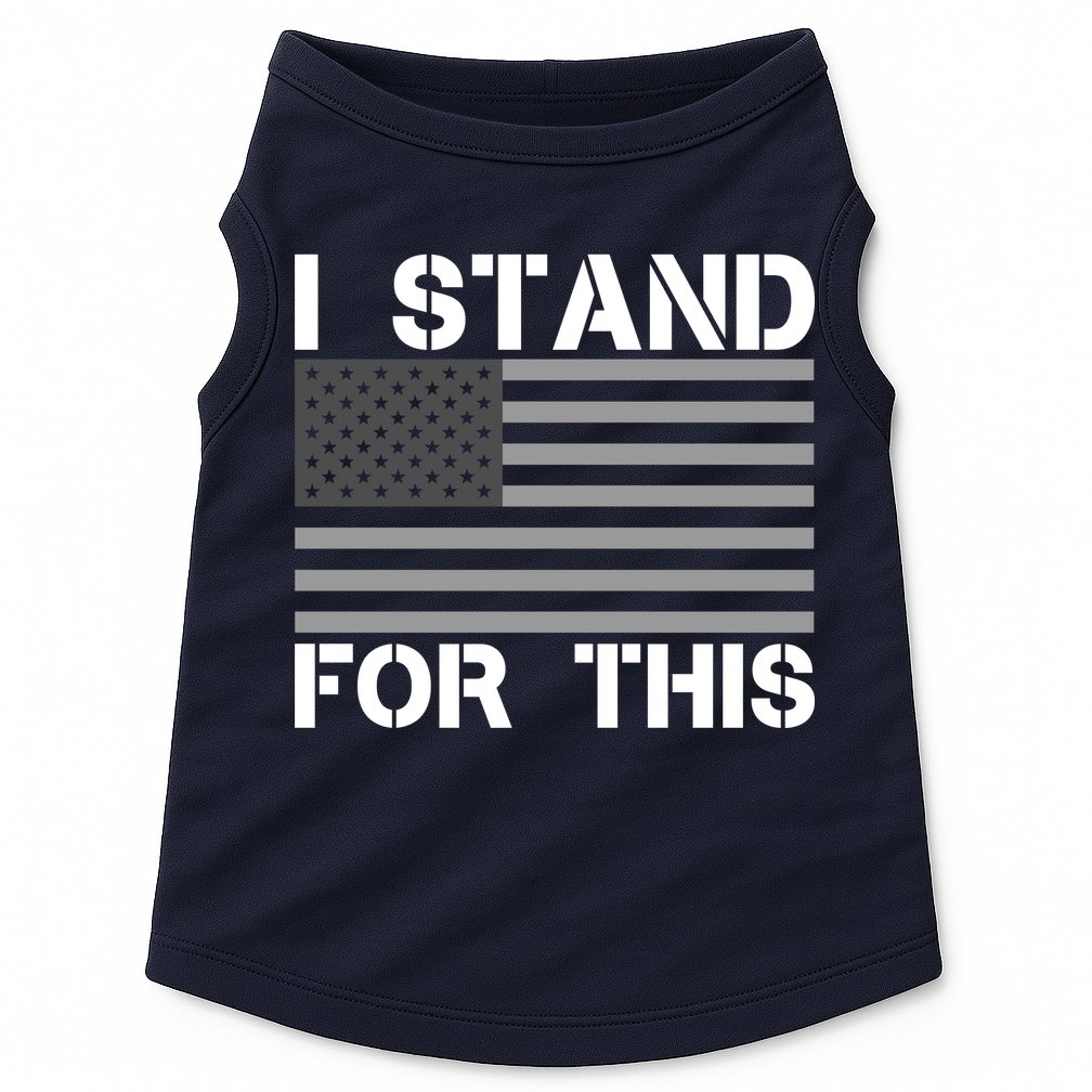 I Stand For This USA Flag Doggie Tank