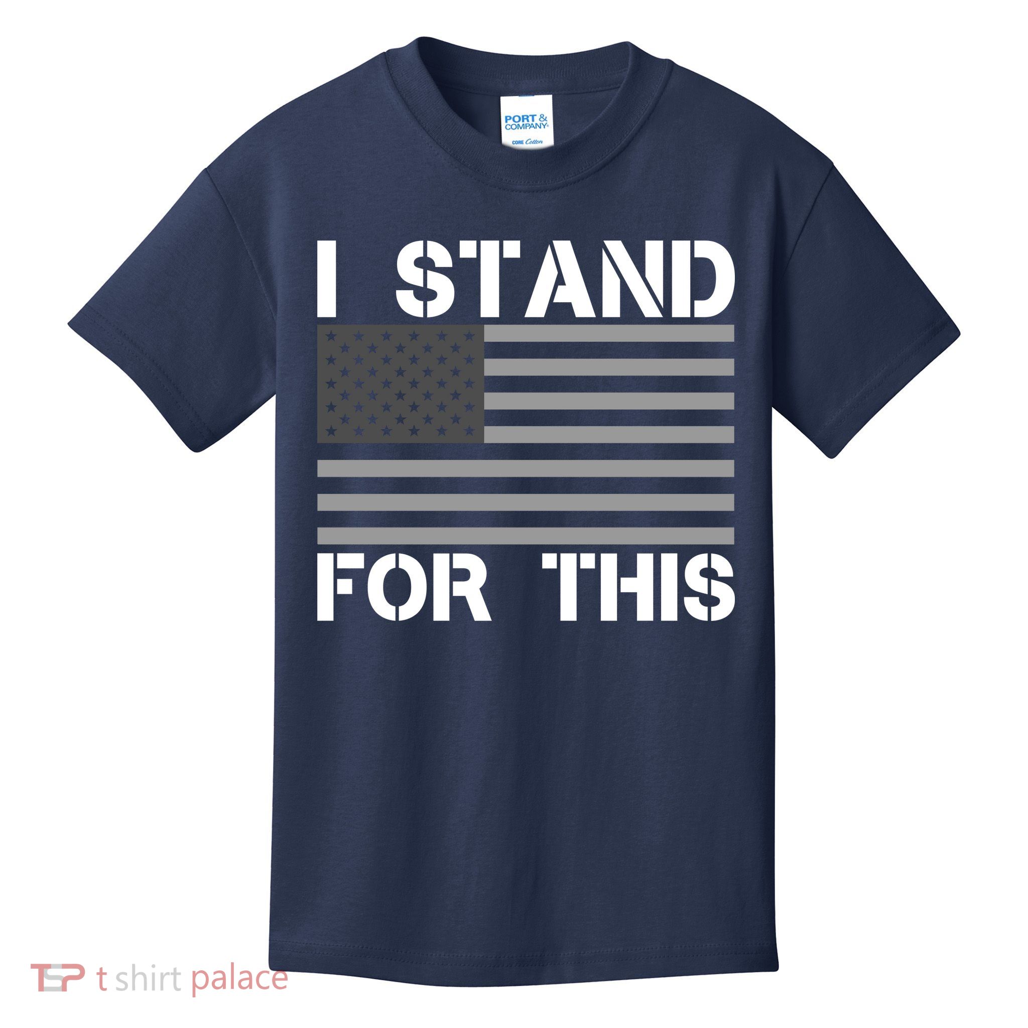 I Stand For This USA Flag Kids T-Shirt